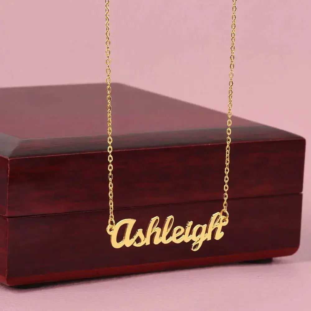 Customize Name Gold plated Necklace | Femstylo