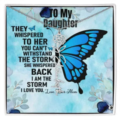 Gift From Mom to Daughter I I Love You - Birth Necklace - Femstylo