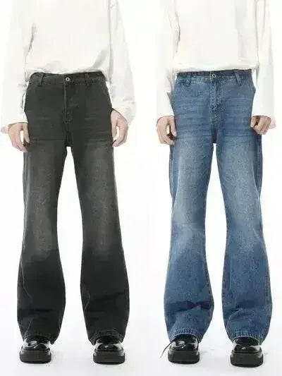 Mid Rise Jeans with Pockets - Femstylo