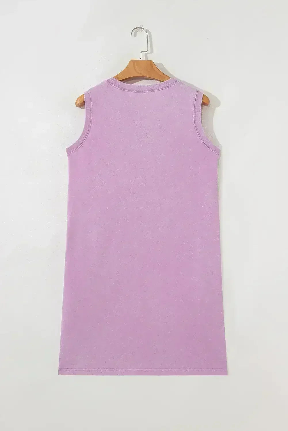 Beau Blue Mineral Wash Pocket Tank Mini Dress - Femstylo