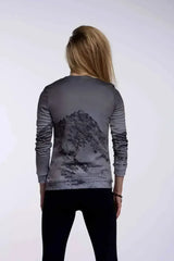 Banananana blue Bluza Fitted Waist Sweater Women - Femstylo
