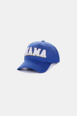 MAMA Chenille Patch Baseball Cap - Washed Cotton City Hat | Femstylo