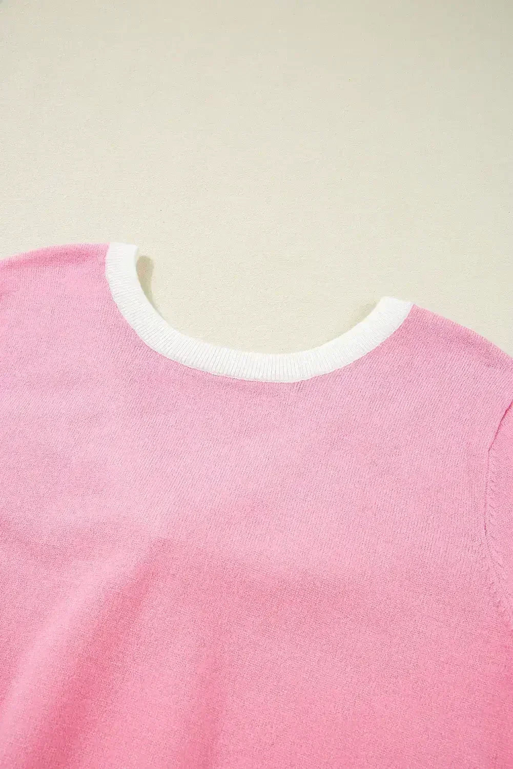 Bonbon Colorblock Big Bow Backless Knit Top - Femstylo