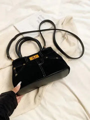 Suede Adjustable Strap Double-Use Handbag - Femstylo