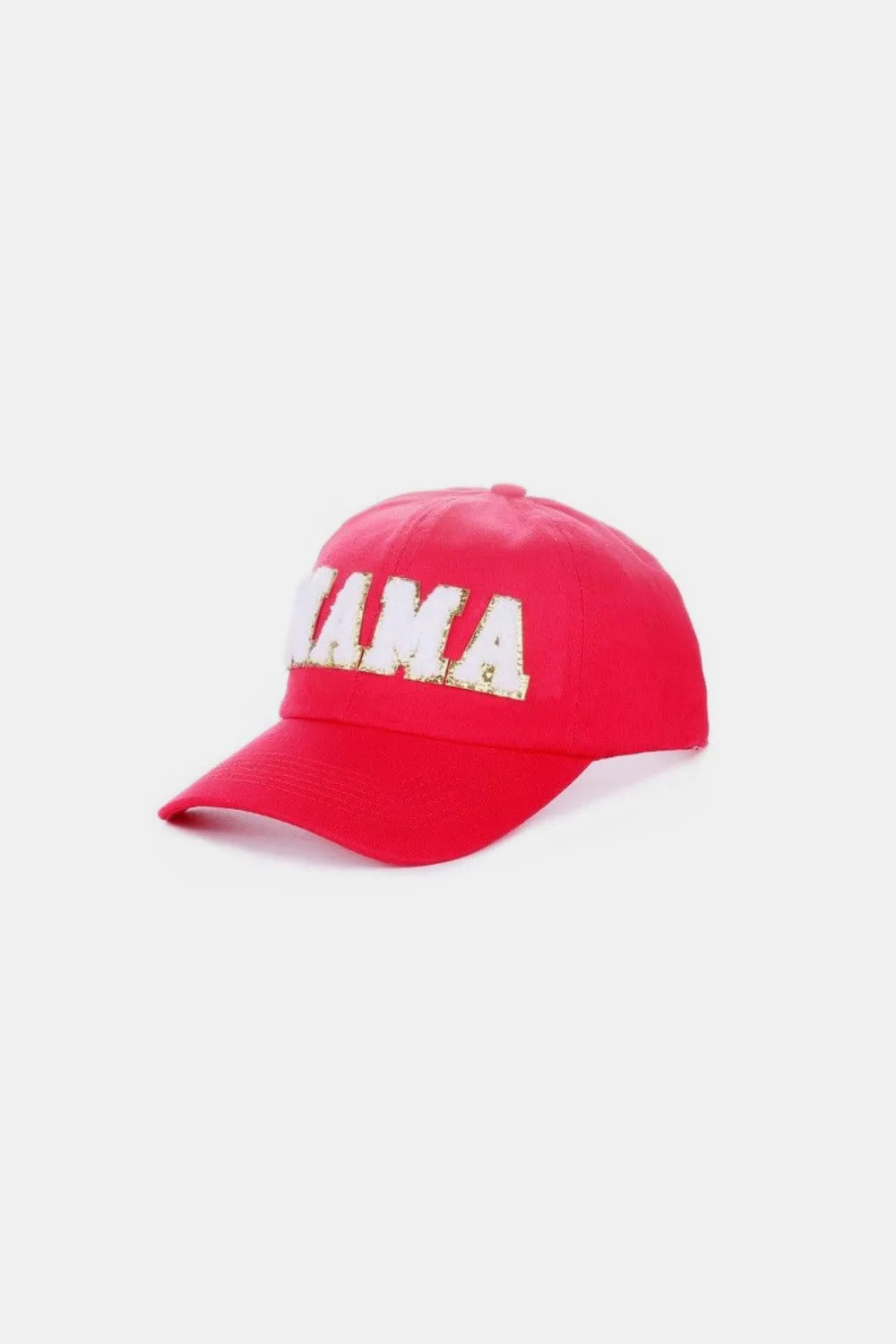 MAMA Chenille Patch Baseball Cap - Washed Cotton City Hat | Femstylo