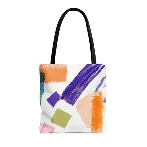 Large Tote Bag Pastel Pattern - Femstylo