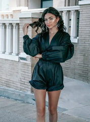 The Right Puff Romper - Femstylo