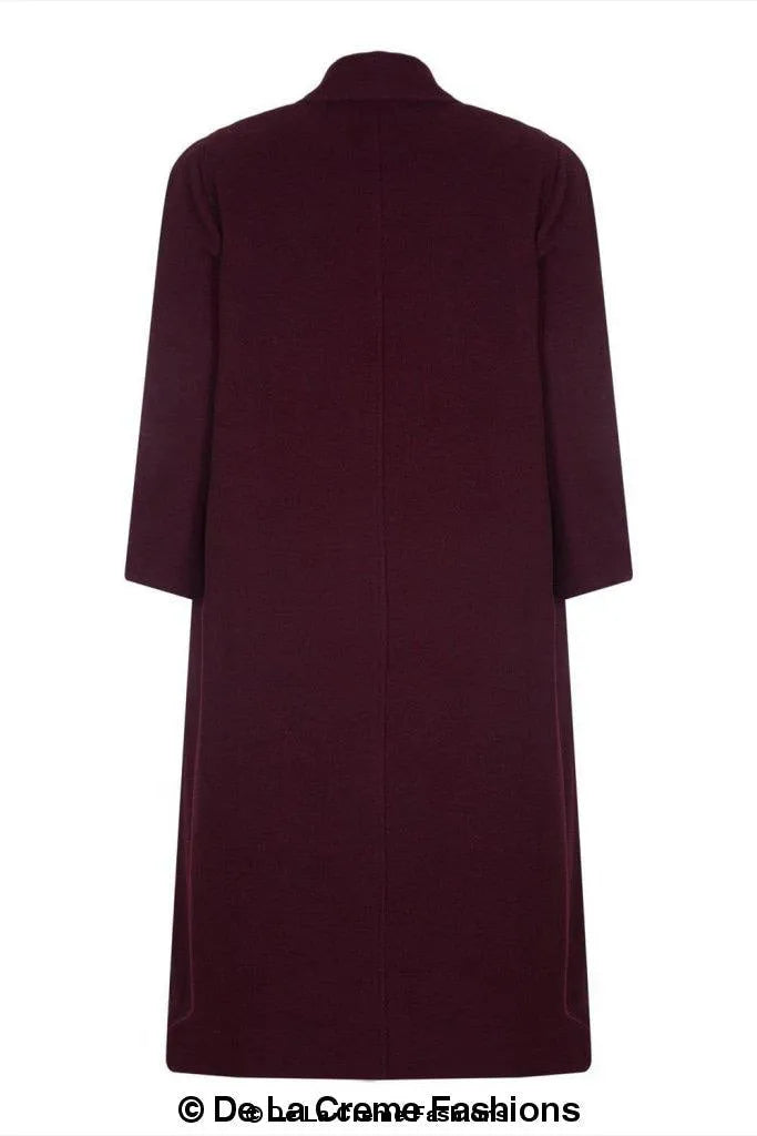 Plus Size Wool Cashmere Coat - Curve Inclusive | Femstylo
