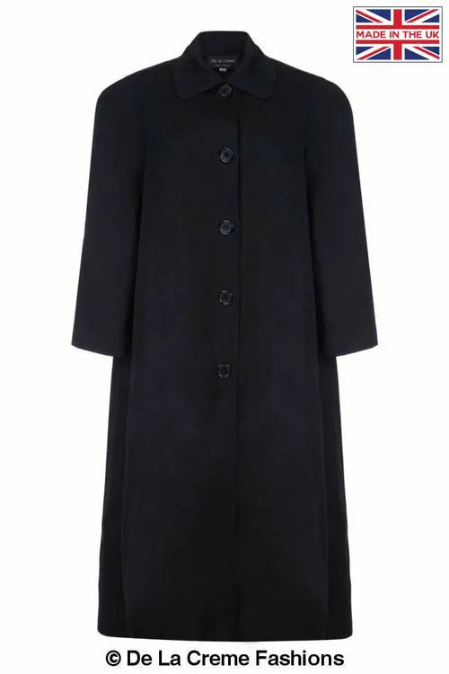 Plus Size Wool Cashmere Coat - Curve Inclusive | Femstylo