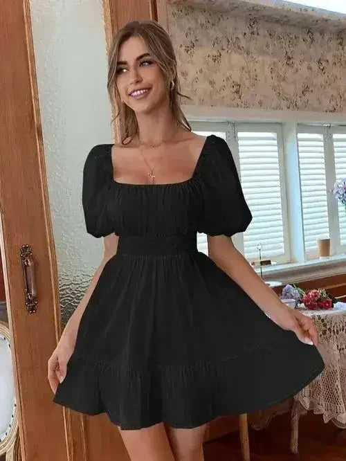 Women's Bow Backless Dress - Femstylo