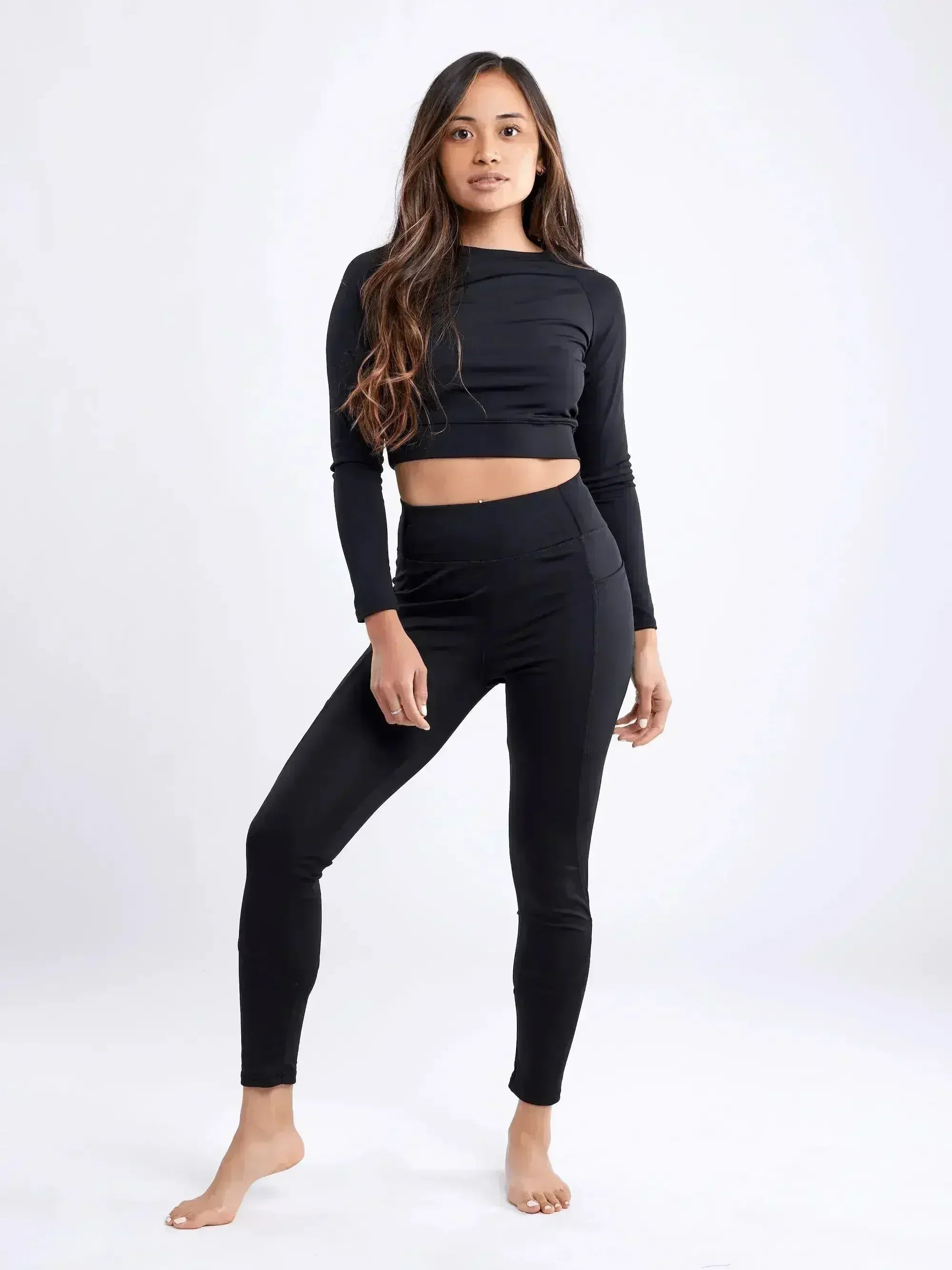 Long-Sleeve Crop Top - Femstylo