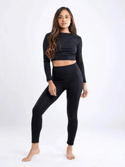 Long-Sleeve Crop Top - Femstylo
