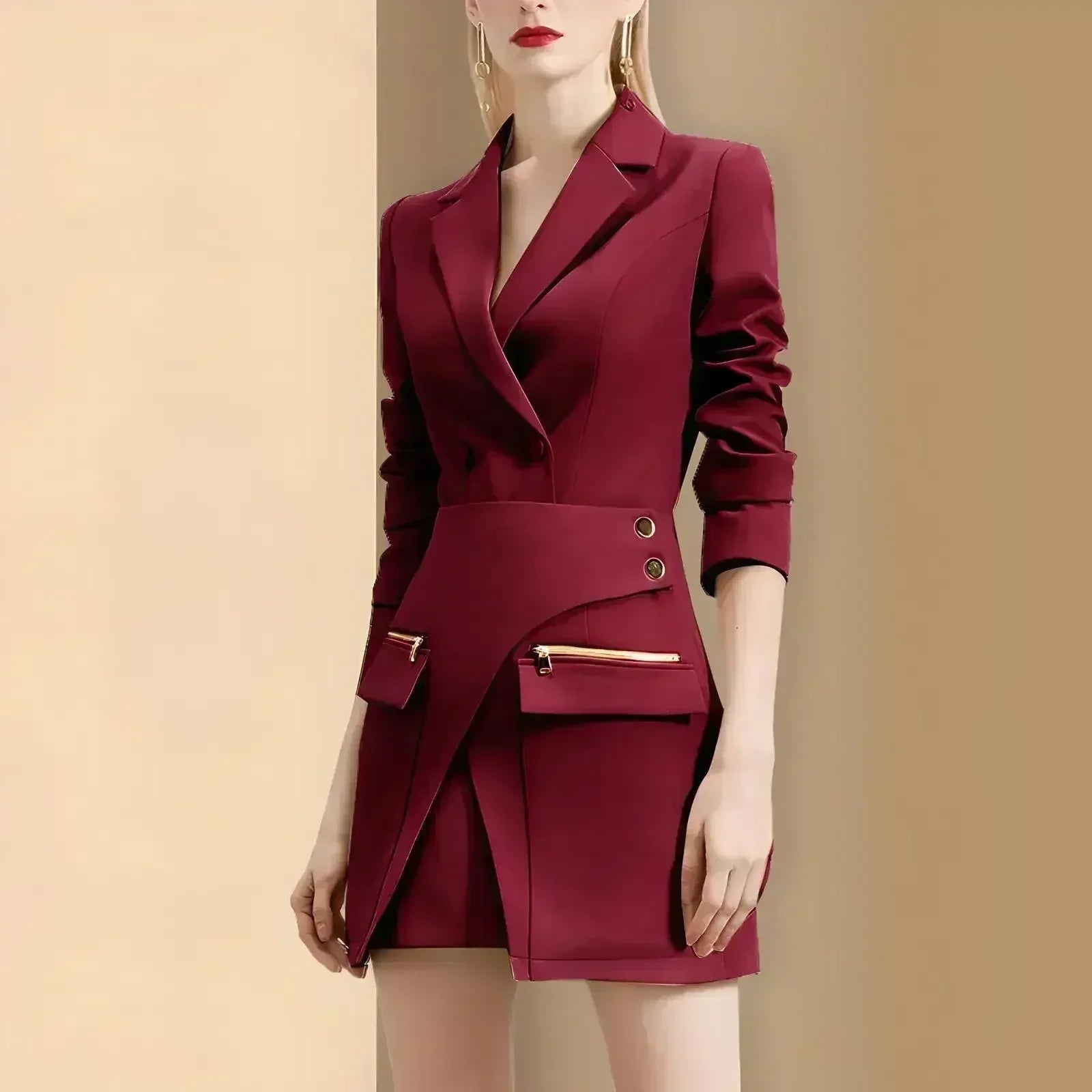 Royal Edge™ OL Skirt Suit – Haute Edition 25 - Femstylo