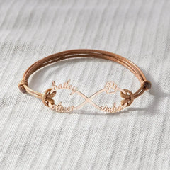 Custom Pet Name Bracelet, Pet Memorial Bracelet, Dog Cat Mom Bracelet - Femstylo