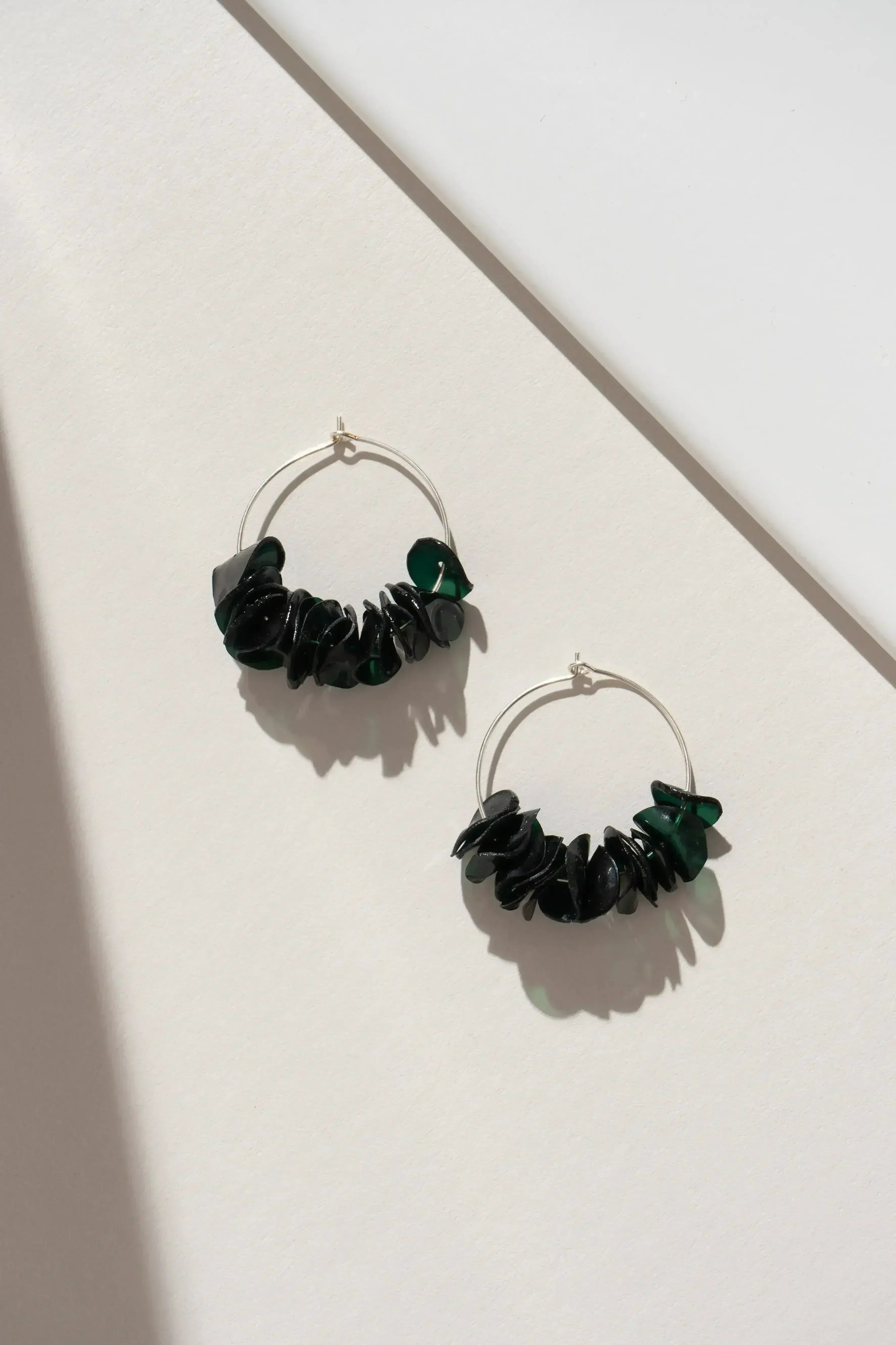 Alice Dark Green Hoops - Femstylo