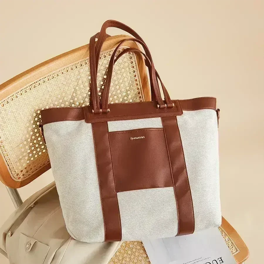 Canvas Tote Diaper Bag - Femstylo