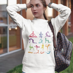 Loose Fit Crewneck Sweatshirt - Yoga & Lounge Essential | Femstylo