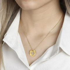 Mom Necklace With Kids Names Birthstones, Children Birthstone Jewelry - Femstylo
