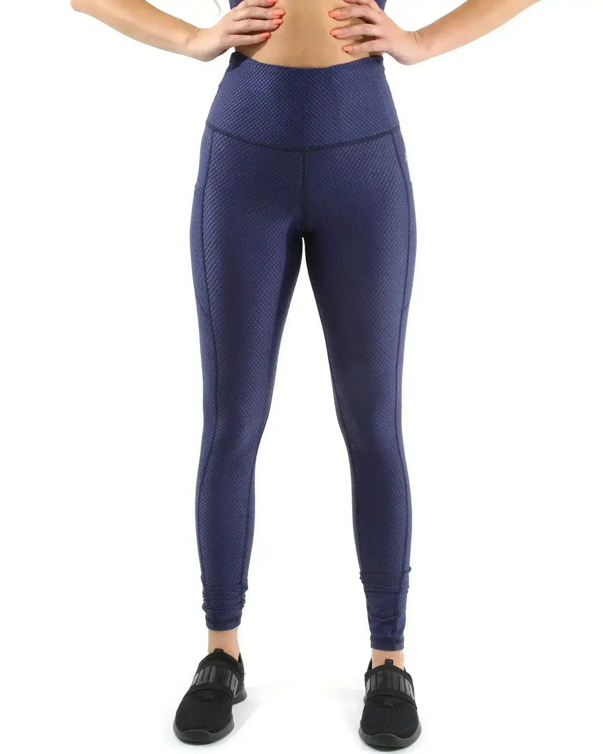 SALE! 50% OFF! Venice Activewear Leggings - Navy [MADE IN ITALY] - Femstylo