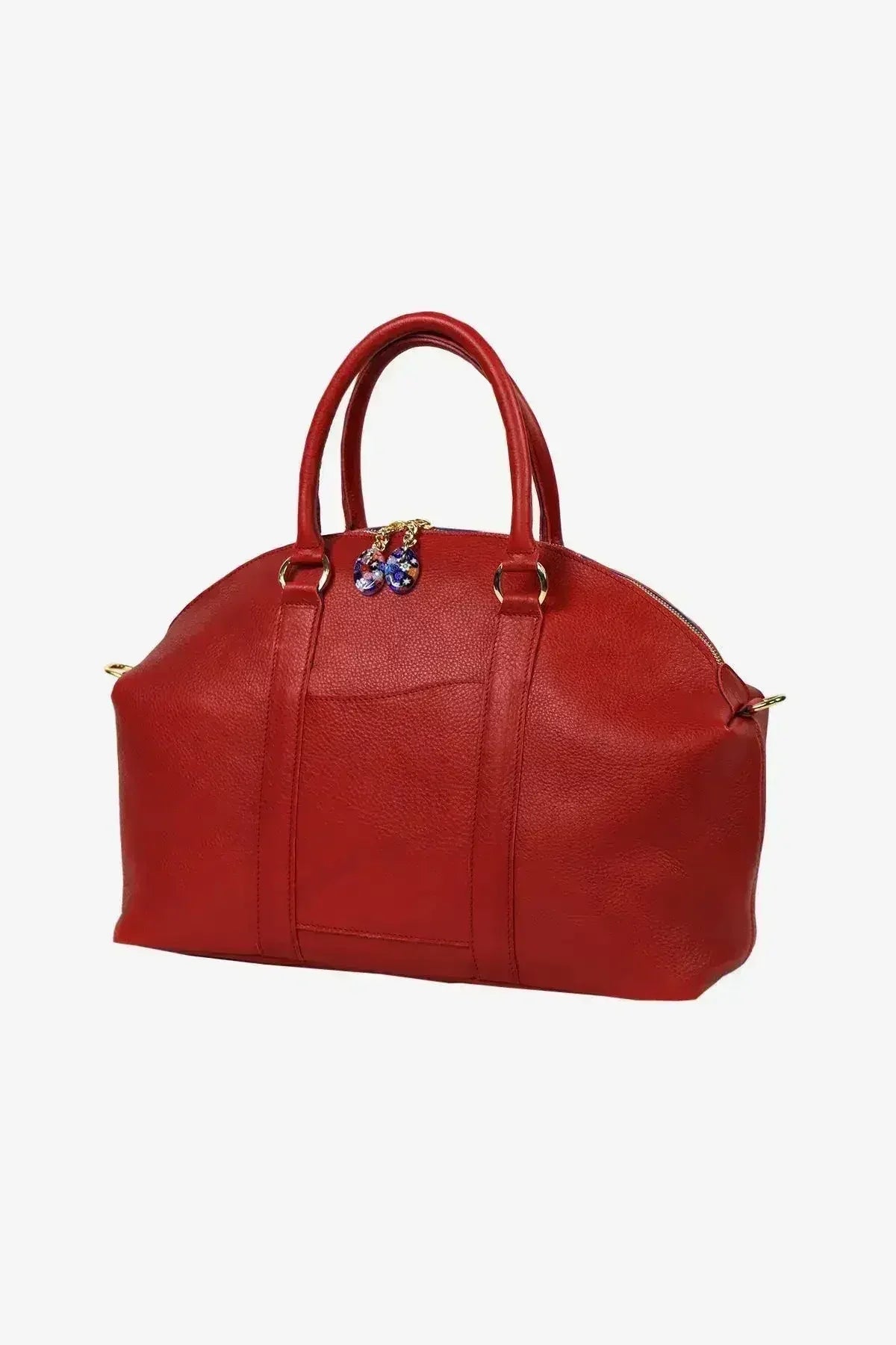 Leather Frescoed Chapel Bag - Femstylo