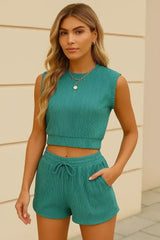 Wave Pattern Design Suit Set Women - Femstylo