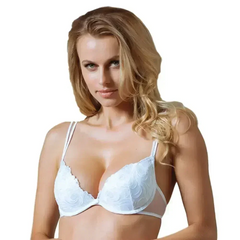 Padded Deep Plunge Bra Lavinia Flame Golden - Femstylo
