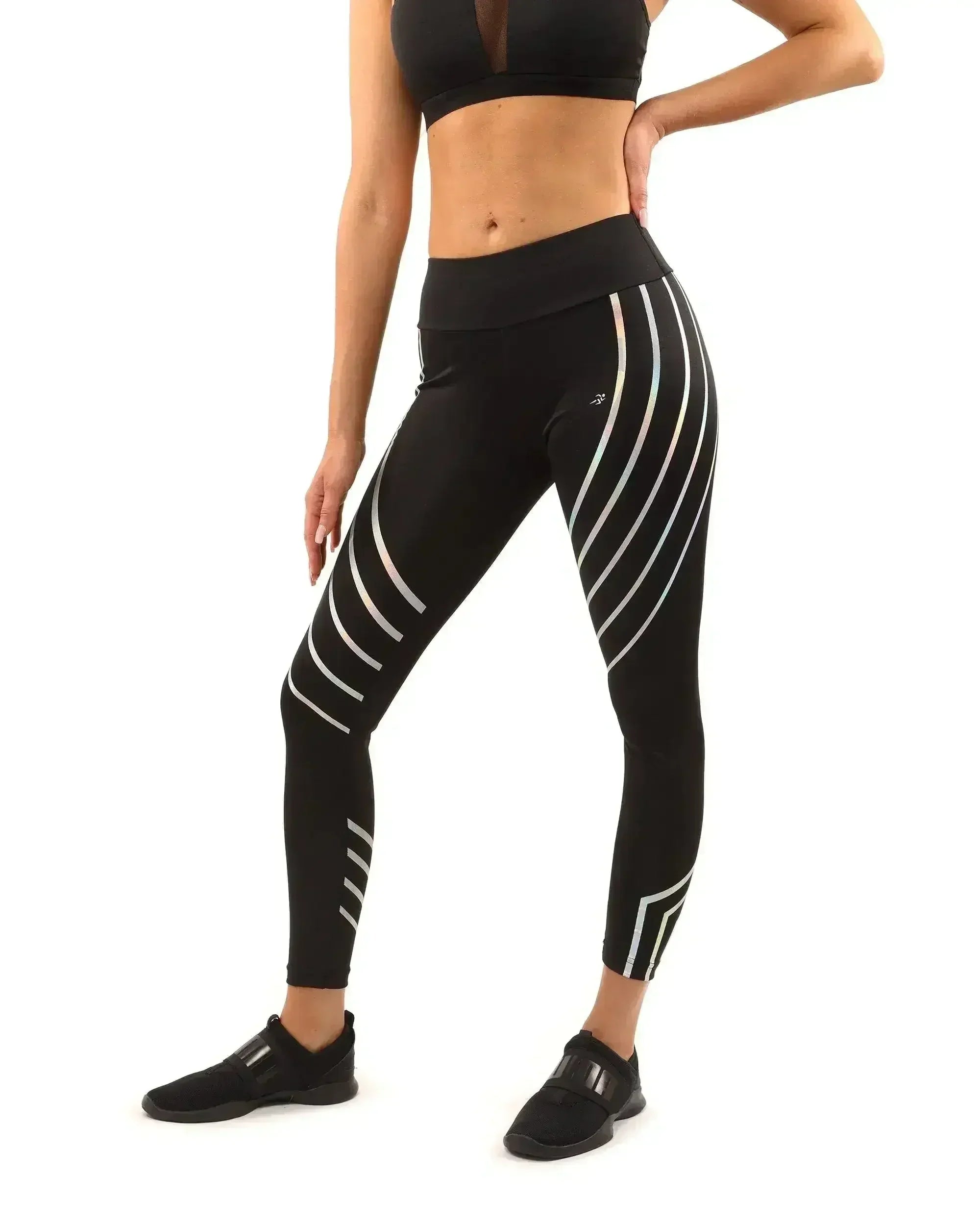 Laguna Set - Leggings & Sports Bra - Black - Femstylo