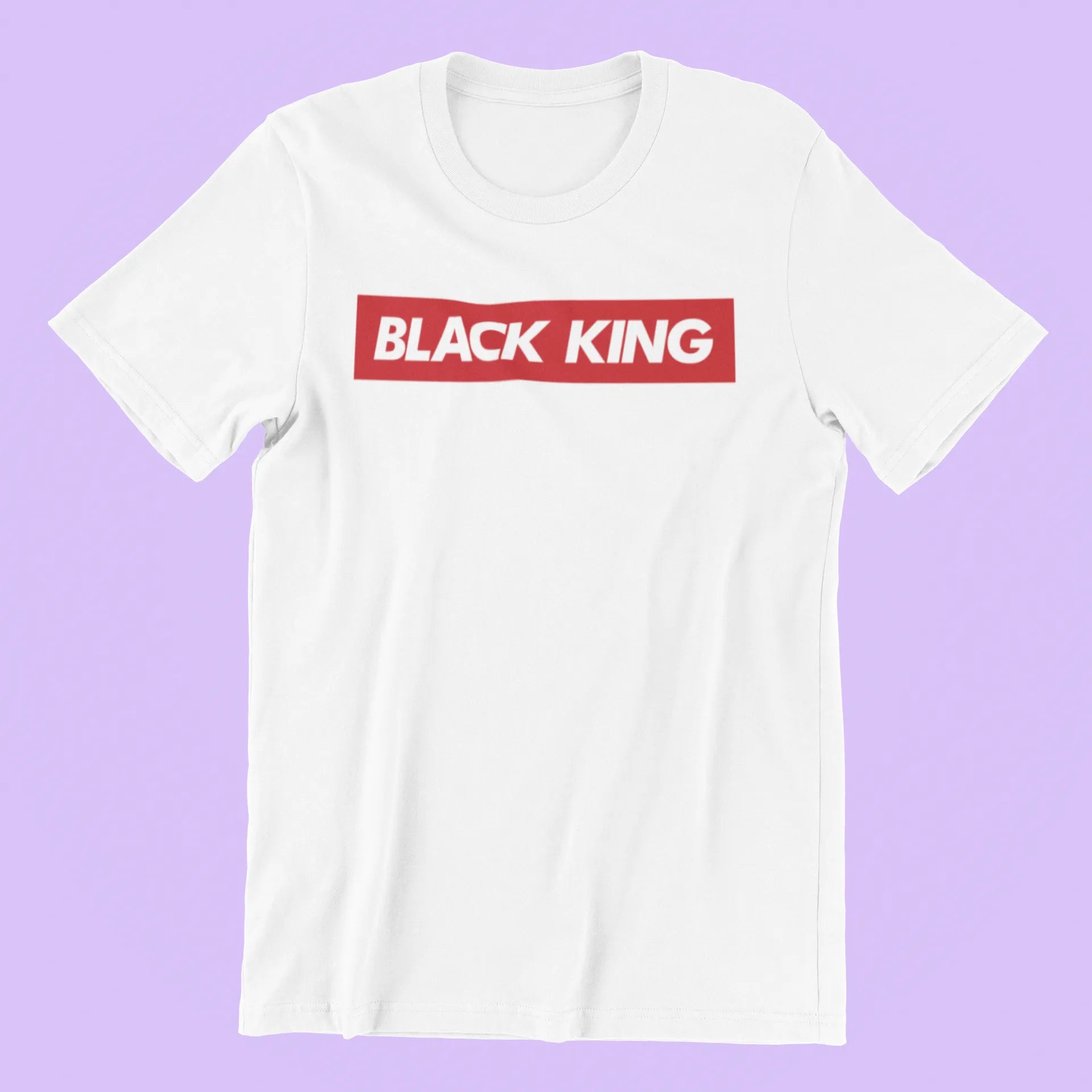 Black King T-Shirt | Premium Gildan Tee, 100% Cotton - Femstylo