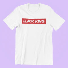 Black King T-Shirt | Premium Gildan Tee, 100% Cotton - Femstylo
