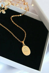 “Bouquet de Roses” 24K Classy Floral Necklace - Femstylo