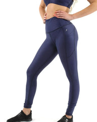 SALE! 50% OFF! Venice Activewear Leggings - Navy [MADE IN ITALY] - Femstylo