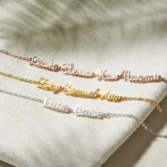 Mom Bracelet With Kids Names, Mother Bracelet, Multiple Names Bracelet - Femstylo