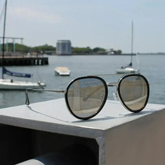 Jase New York Stark Sunglasses in Silver - Femstylo