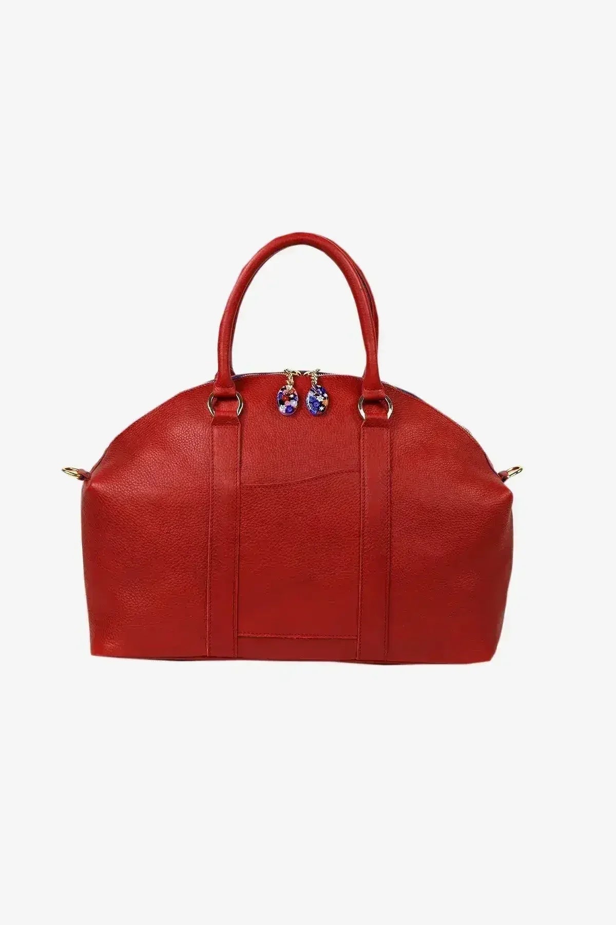 Leather Frescoed Chapel Bag - Femstylo