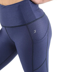 SALE! 50% OFF! Venice Activewear Leggings - Navy [MADE IN ITALY] - Femstylo