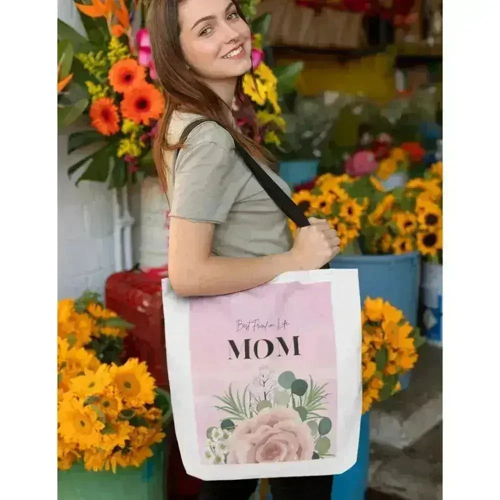 Shopper Tote Best Friend In Life Bag Medium - Femstylo