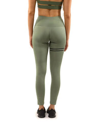 Huntington Set - Leggings & Sports Bra - Olive Green - Femstylo