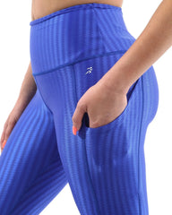 SALE! 50% OFF! Firenze Activewear Leggings - Blue [MADE IN ITALY] - Femstylo