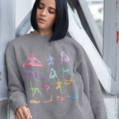 Loose Fit Crewneck Sweatshirt - Yoga & Lounge Essential | Femstylo