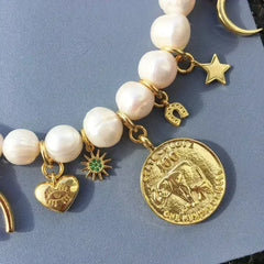 Lucky Charm Pearl Necklace - Femstylo