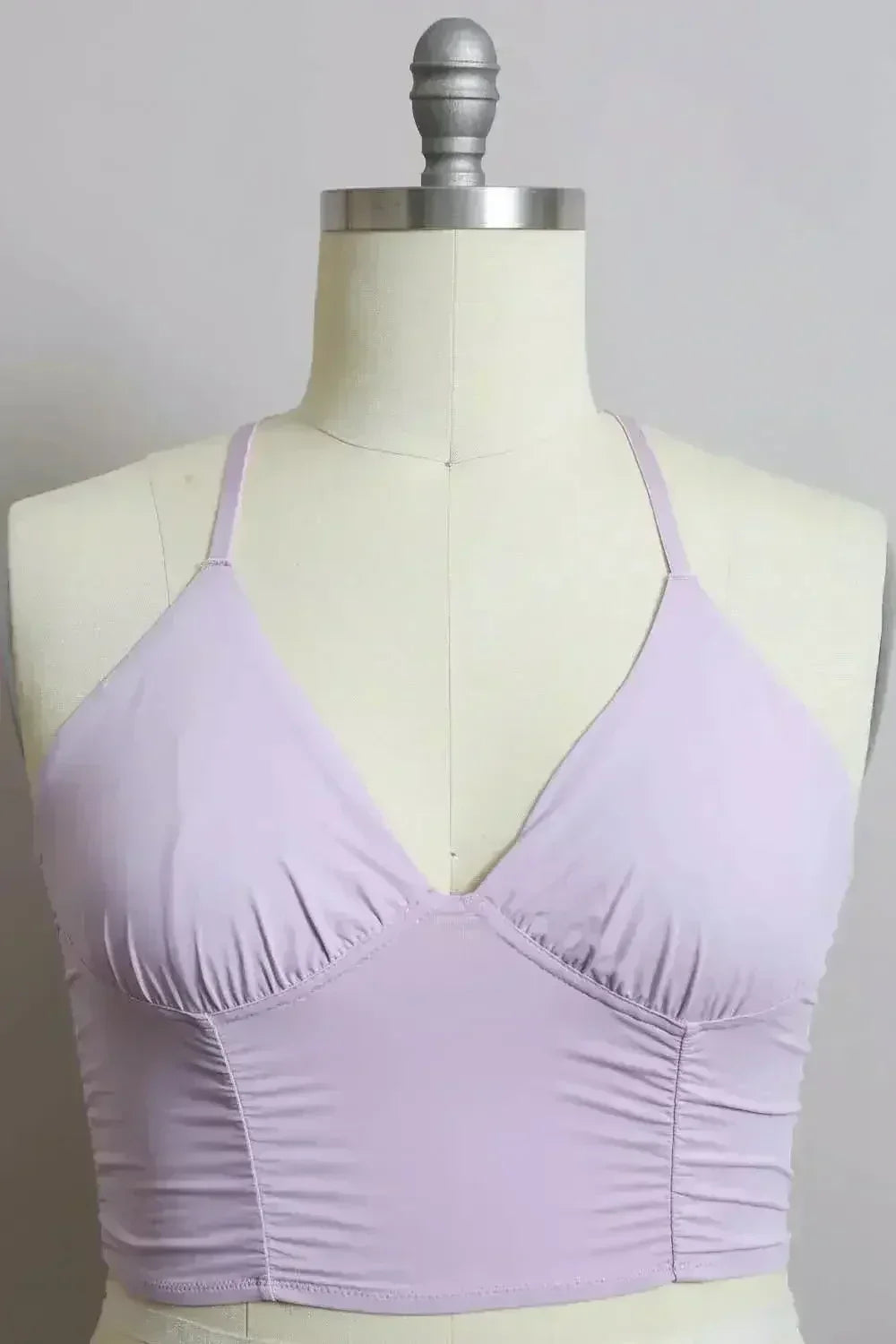 Plus Size Ruched Bralette - Femstylo