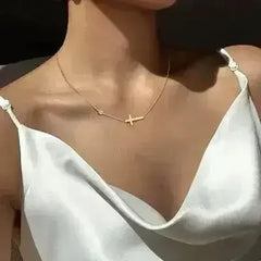 Faith based cross necklace - Femstylo