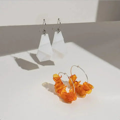 Alice Orange Hoops - Femstylo