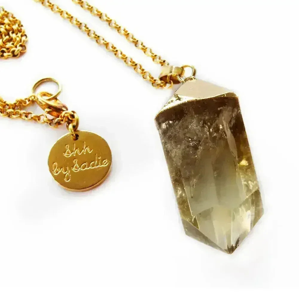 Glow Necklace - Crystal Quartz / Rose Quartz / Amethyst - Femstylo