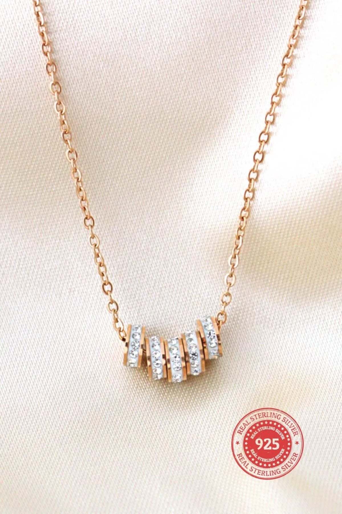 Sunflower Huggie Earrings - 18K Rose Gold & CZ | Femstylo
