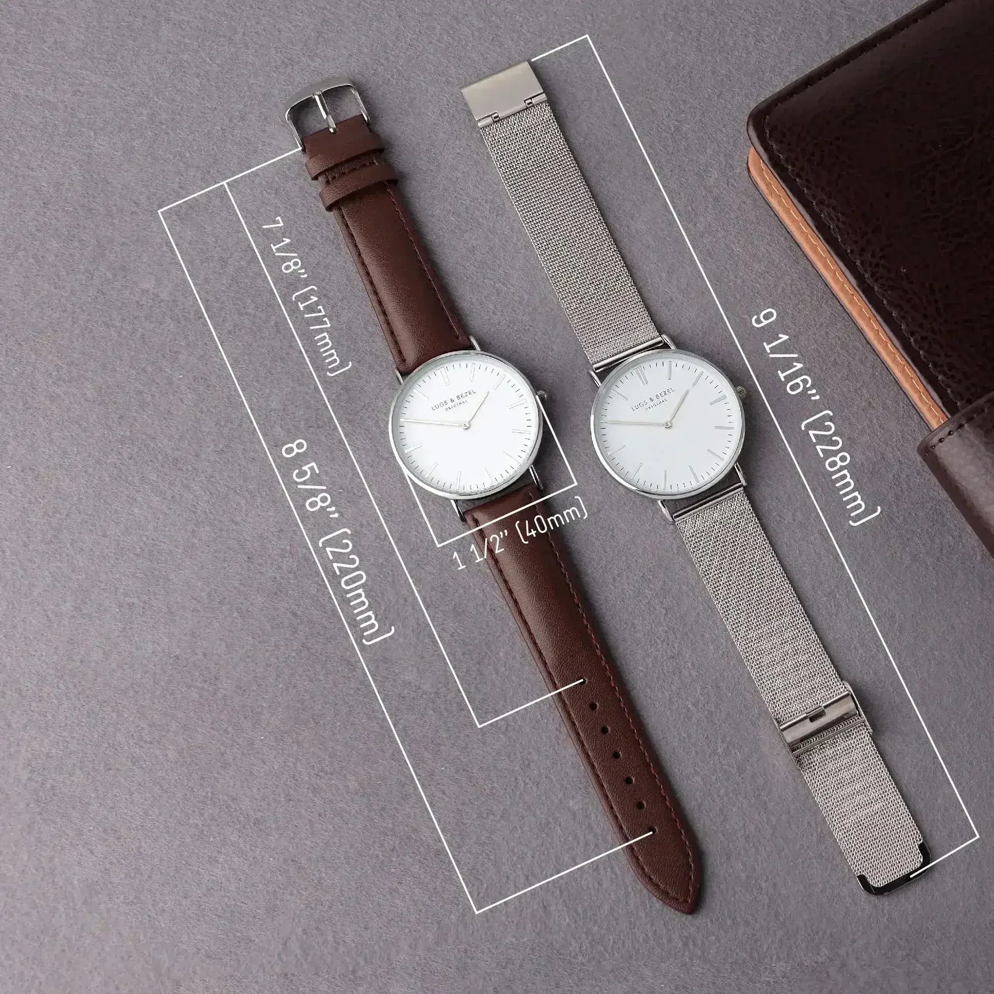 Personalized Mens Watch, Engraved Watch Gift for Boyfriend Husband - Femstylo