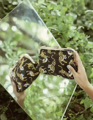 Sumatran Tiger Clutch, Black - Femstylo