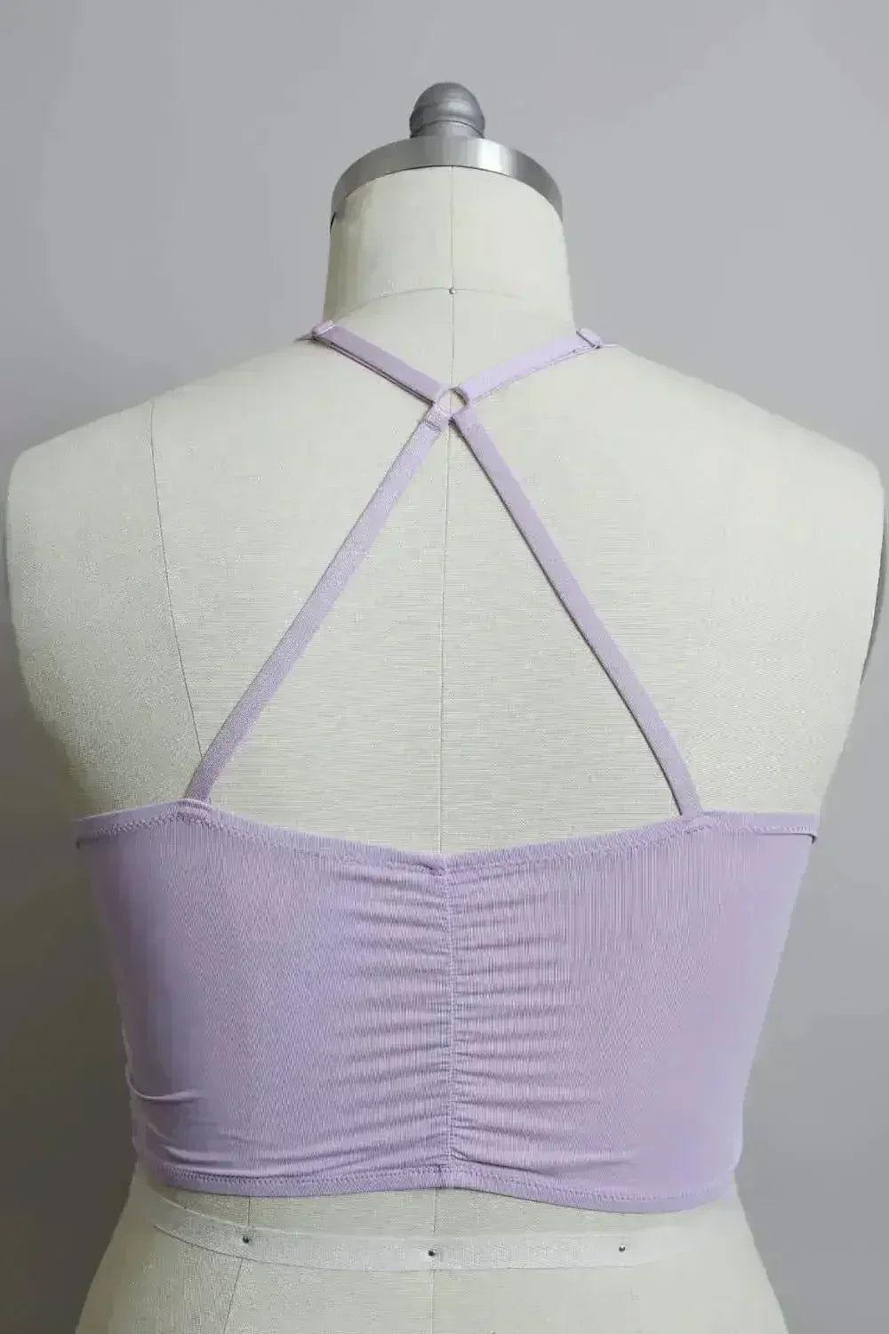 Plus Size Ruched Bralette - Femstylo