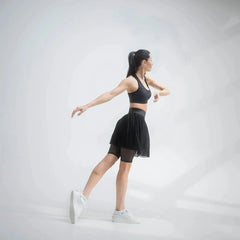 MINI PLESSY MESH SKIRT - Femstylo