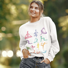 Loose Fit Crewneck Sweatshirt - Yoga & Lounge Essential | Femstylo